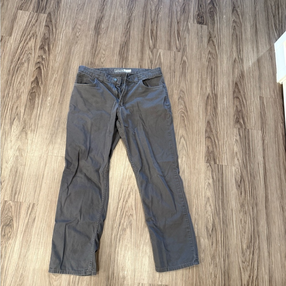 Carhartt Relaxed Fit Gray Pants 34x32